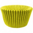 Forminha Sanfonada para Cupcake Amarela